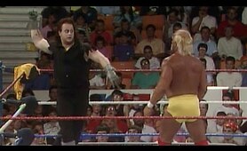 Hulk Hogan vs. The Undertaker for the first time: Hulkamania 6, July 29, 1991