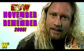 ECW November to Remember 2000 Review | Wrestling With Wregret