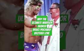 Why the Ultimate Warrior injured Bruce Prichard Brother Love reaction 