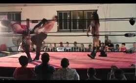 OUCH! Wrestling move gone wrong
